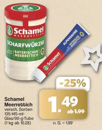 Famila Nord West Schamel Meerrettich Angebot