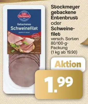 Famila Nord West Stockmeyer gebackene Entenbrust oder Schweinefilet Angebot