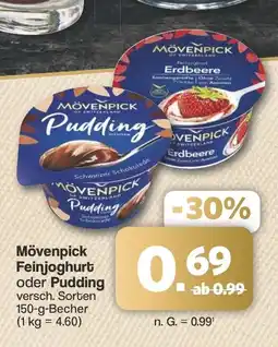 Famila Nord West Mövenpick Feinjoghurt oder Pudding Angebot