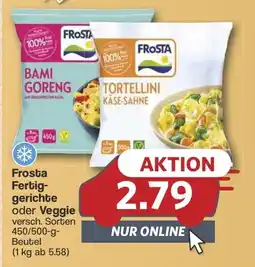Famila Nord West Frosta Fertiggerichte oder Veggie Angebot