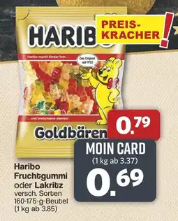 Famila Nord West Haribo Fruchtgummi oder Lakritz Angebot