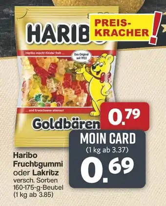 Famila Nord West Haribo Fruchtgummi oder Lakritz Angebot