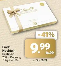 Famila Nord West Lindt Hochfein Pralinen Angebot