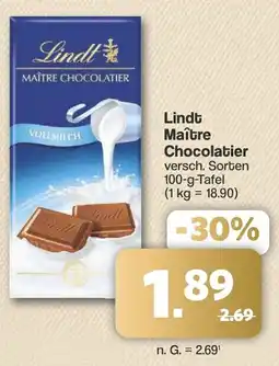 Famila Nord West Lindt Maître Chocolatier Angebot