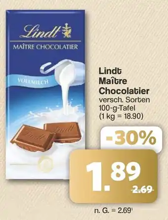 Famila Nord West Lindt Maître Chocolatier Angebot