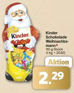 Famila Nord West Kinder Schokolade Weihnachtsmann Angebot