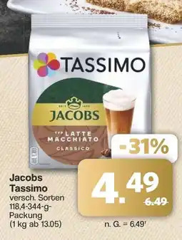 Famila Nord West Jacobs Tassimo Angebot