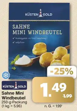 Famila Nord West KÜSTEN GOLD Sahne Mini Windbeutel Angebot