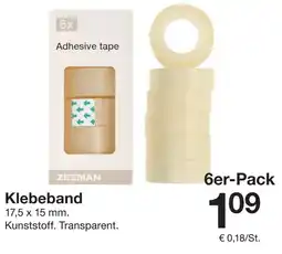 Zeeman ZEEMAN Klebeband Angebot