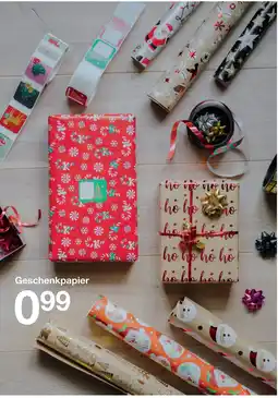 Zeeman Geschenkpapier Angebot