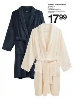 Zeeman Unisex Bademantel Angebot