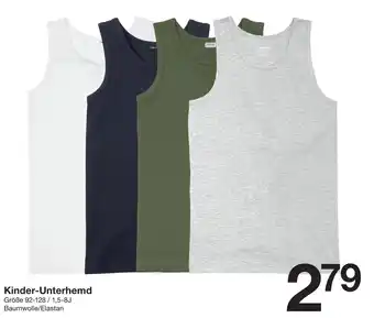 Zeeman Kinder-Unterhemd Angebot