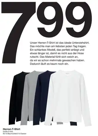 Zeeman Herren-T-Shirt Angebot