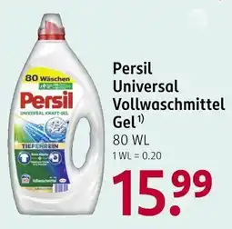 Rossmann Persil Universal Vollwaschmittel Gel Angebot