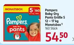 Rossmann Pampers Baby-Dry Pants Angebot