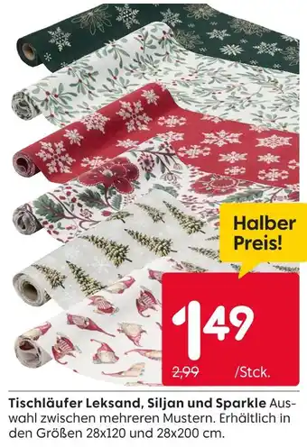 Rusta Tischläufer leksand, siljan und sparkle Angebot