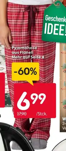 Rusta Pyjamahose aus flanell Angebot