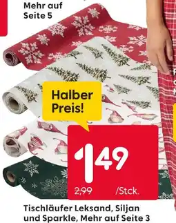 Rusta Tischläufer leksand, siljan und sparkle, mehr auf seite 3 Angebot