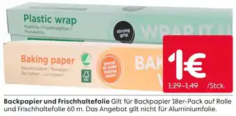 Rusta Backpapier Angebot