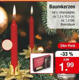 Zimmermann Baumkerzen Angebot