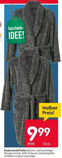 Rusta Bademantel fluffy Angebot