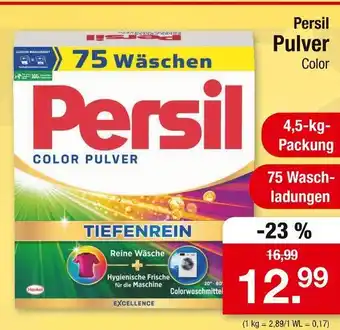 Zimmermann Persil color pulver Angebot