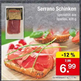 Zimmermann Proquesa serrano schinken Angebot
