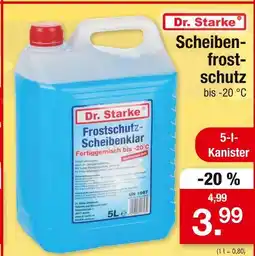 Zimmermann Dr. starke scheibenfrostschutz bis -20 °c Angebot