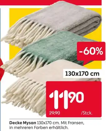 Rusta Decke mysan Angebot