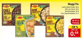 Zimmermann Maggi lachs-sahne gratin Angebot
