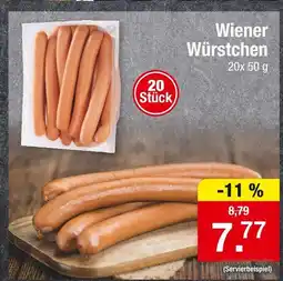 Zimmermann Wiener würstchen Angebot