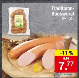 Zimmermann Traditions-bockwurst Angebot