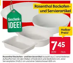Rusta Rosenthal backofen- und servierartikel Angebot