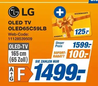 Expert Lg oled tv oled65c59lb Angebot