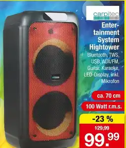 Zimmermann Carpitec entertainment system hightower Angebot