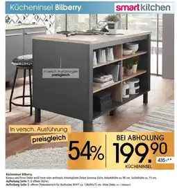 Zurbrüggen Smartkitchen kücheninsel bilberry Angebot