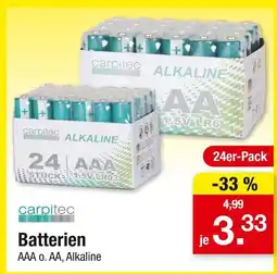 Zimmermann Carpitec aaa alkaline Angebot
