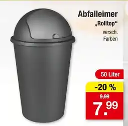 Zimmermann Abfalleimer rolltop Angebot