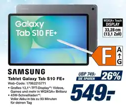 Expert Samsung tablet galaxy tab s10 fe+ Angebot