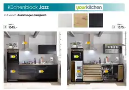 Zurbrüggen Yourkitchen küchenblock jazz - holzoptik Angebot