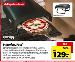 Hagebau Enders pizzaofen paco Angebot