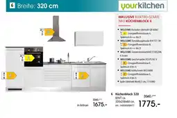 Zurbrüggen Yourkitchen küchenblock 320 Angebot