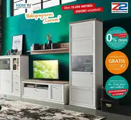 Zurbrüggen Hom'in oder z2 wohnwand „camron“ Angebot