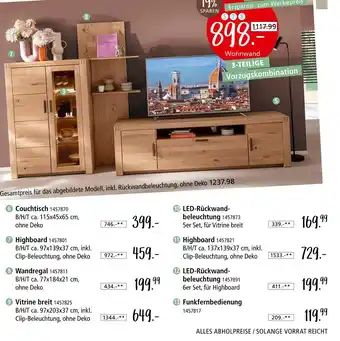 Zurbrüggen Z2 highboard Angebot
