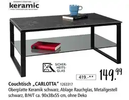 Zurbrüggen Couchtisch carlotta Angebot