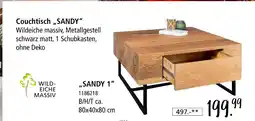 Zurbrüggen Couchtisch 'sandy' Angebot