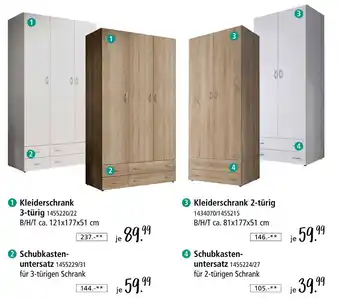 Zurbrüggen Kleiderschrank 3-türig Angebot