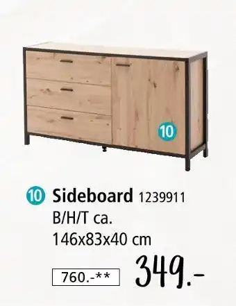 Zurbrüggen Sideboard Angebot