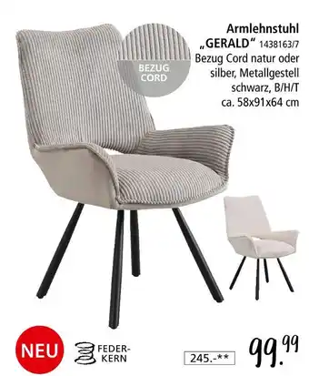 Zurbrüggen Armlehnstuhl gerald Angebot
