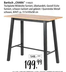 Zurbrüggen Bartisch chara Angebot